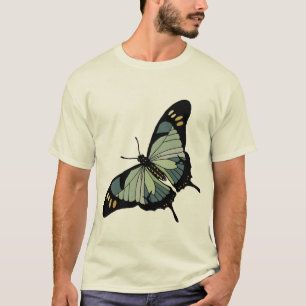 Camiseta Adorável Camiseta-mosca-da-borboleta