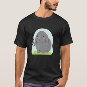 Camiseta Adorável Coelho Bebê Animal de Estimação Bunny Fof