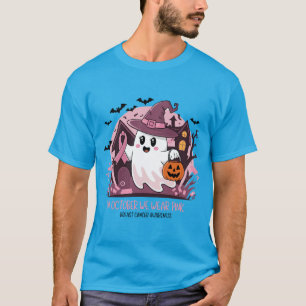 Camiseta Adorável de Halloween Que Suporta Cance D