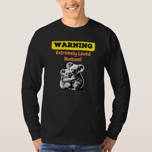 Camiseta Adorável Design de Coala:  (Frente)