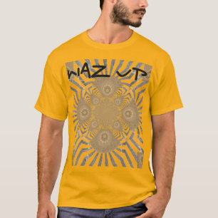 Camiseta Adorável Edgy incrível padrão simétrico design