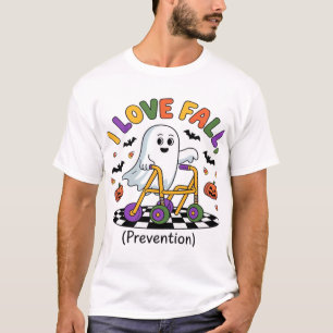 Camiseta Adorável Eu Amo Fisioterapia de Prevenção de Queda