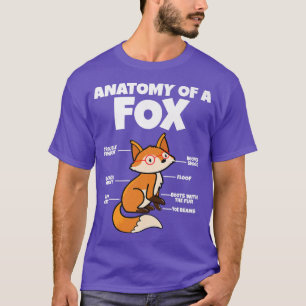 Camiseta Adorável Fennec Fo I Fo Lover I Anatomia De Fo Pr