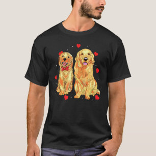 Camiseta Adorável Golden Retriever Amante de Cachorro Diver