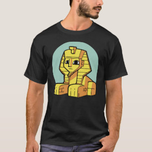 Camiseta Adorável Grande Esfinge Egípcia