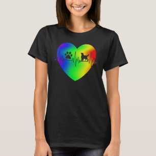 Camiseta Adorável Pata Cachorro Golden Retriever Tie Dye Ba