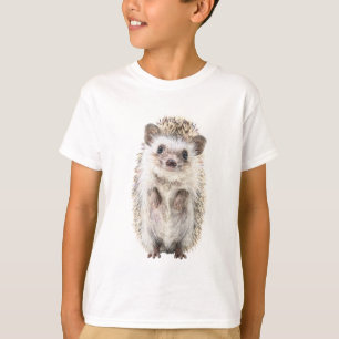 Camiseta Adorável retrato de estúdio de ouriço pigmeu afric