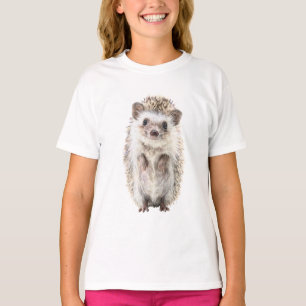 Camiseta Adorável retrato de estúdio de ouriço pigmeu afric