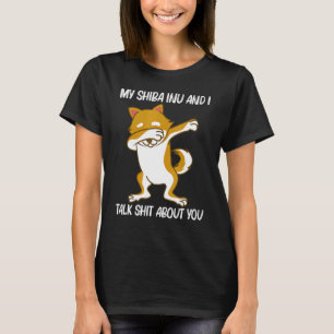 Camiseta Adorável Shiba Inu Para Homens Mulheres Raça Japon