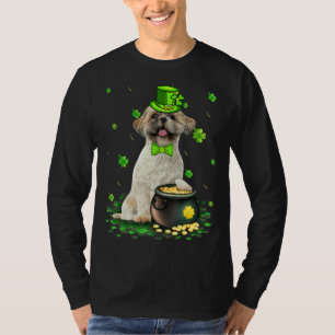 Camiseta Adorável Trevo do Dia de São Patrício para Amante 
