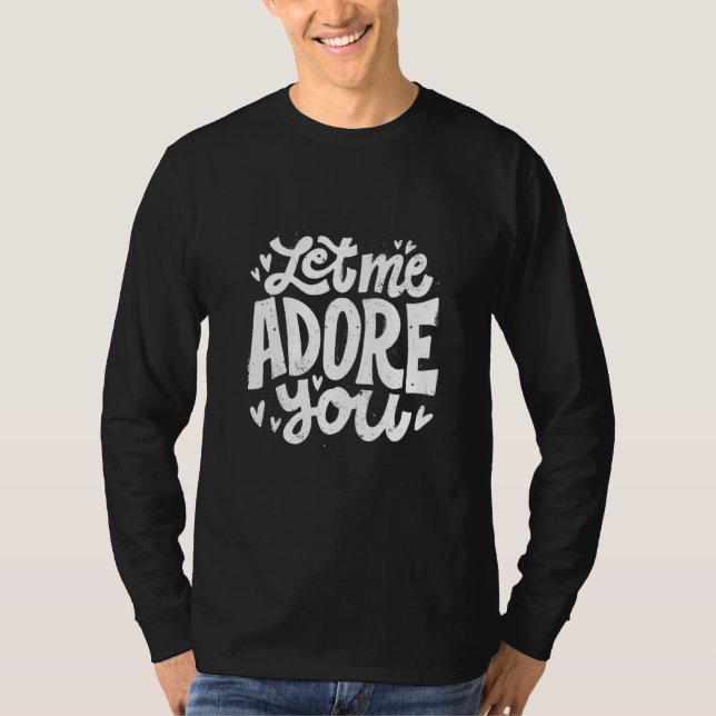 Camiseta Adore Feeling Couple Love Relationship (Frente)