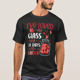 Camiseta Adorei a minha turma durante 100 dias.