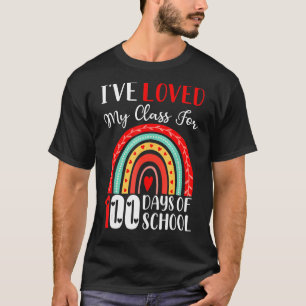 Camiseta Adorei a minha turma durante 100 dias.