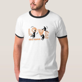Camiseta Adorei este jogo de basquetebol