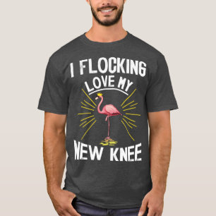 Camiseta Adorei Meu Novo Joelho Engraçado Dizendo Flam Do J