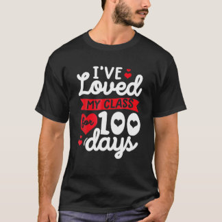 Camiseta Adorei Minha Aula Por 100 Dias De Professora