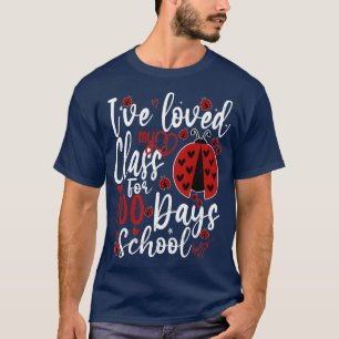 Camiseta Adorei Minha Classe Por 100 Dias De Ladybug Na Esc