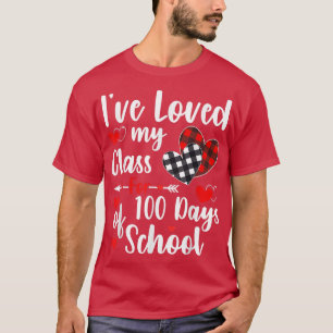 Camiseta Adorei minha turma por 100 dias de escola 100º d