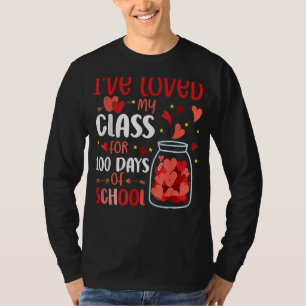 Camiseta Adorei minha turma por 100 dias de escola 100º d