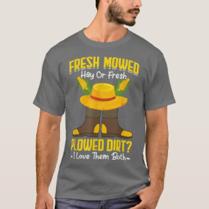 Camiseta Adorei o recém-molhado fazendeiro da agricultura,