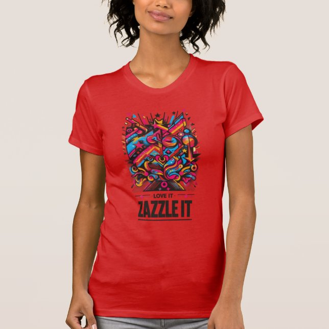 Camiseta Adorei, Zazzle! #15 (Frente)