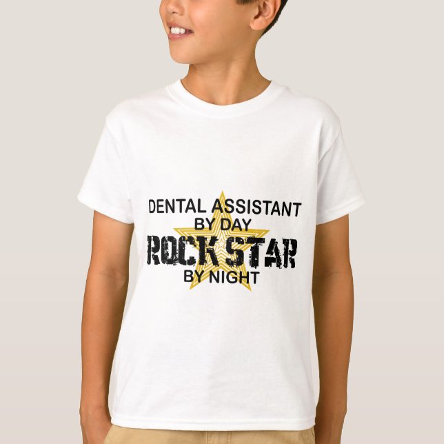 Camiseta Adormecente Rock Star (Frente)