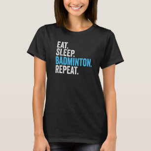 Camiseta Adormecer Badminton Repetir Vintage Badminton