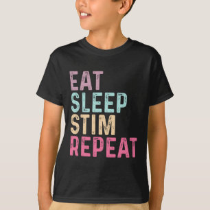 Camiseta Adormecer Estimulação Repetitiva Autismo Sensibili
