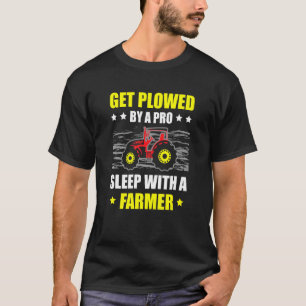 Camiseta Adormecer Pró Com Um Fa De Trator Farmer