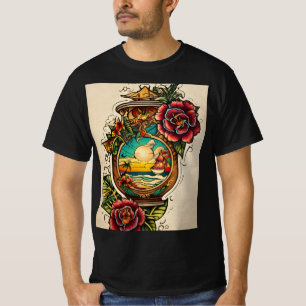 Camiseta "Adorne seu estilo com o charme da natureza: