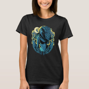Camiseta Adorno de Pena Indígena Nativo Americano Indiano