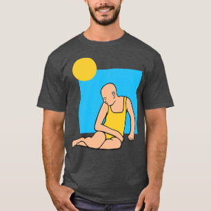 Camiseta Adorno sobre a Filosofia da Praia