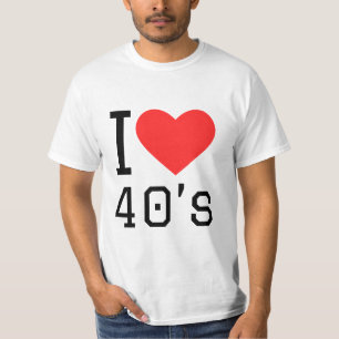 Camiseta Adoro 40 anos