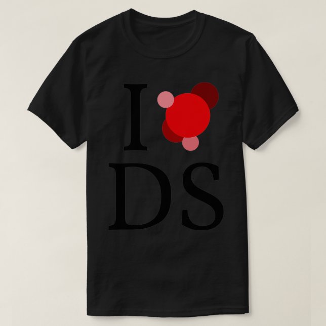 Camiseta Adoro a ciência da informação 3 (Frente do Design)