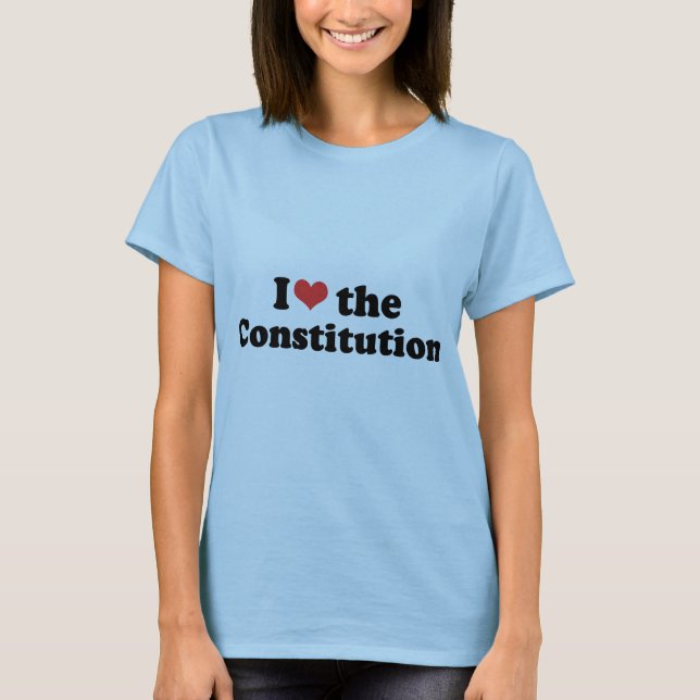 CAMISETA ADORO A CONSTITUIÇÃO... (Frente)