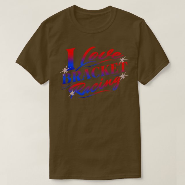 Camiseta Adoro a Corrida de Arrastões (Frente do Design)