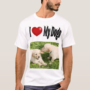 Camiseta Adoro a foto dos meus cães