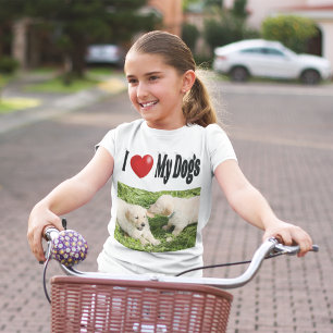 Camiseta Adoro a foto dos meus cães