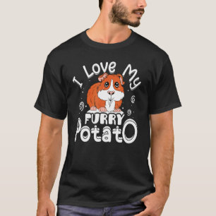 Camiseta Adoro A Minha Batata De Batata De Batata, Os Anima