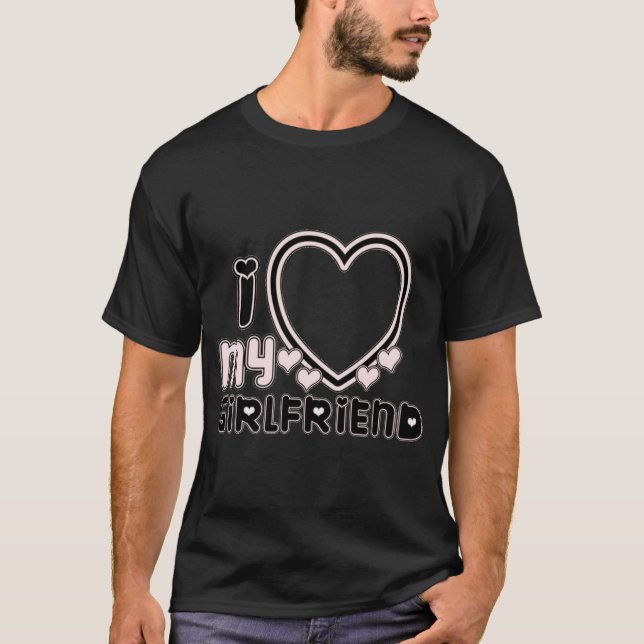Camiseta adoro a minha t-shirt do gf  (Frente)