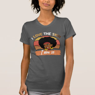 Camiseta Adoro A Pele Em Que Estou