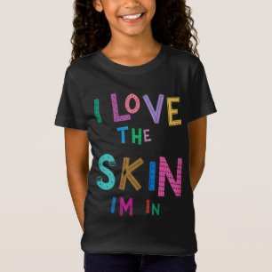 Camiseta Adoro A Pele Na Mulher Negra Forte A