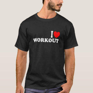 Camiseta Adoro academia de exercícios