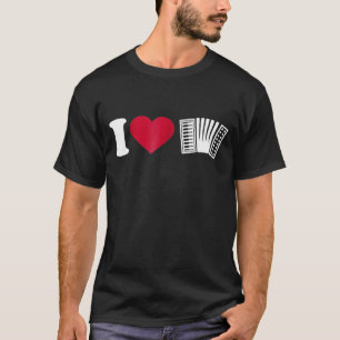 Camiseta Adoro Acordeão