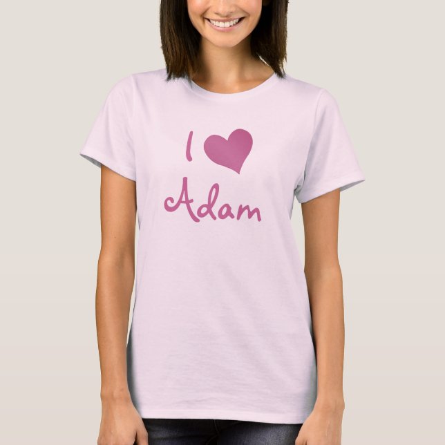 Camiseta Adoro Adam (Frente)