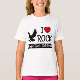 Camiseta Adoro Águia Rock California Red Heart