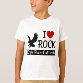 Camiseta Adoro Águia Rock California Red Heart