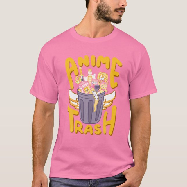 Camiseta Adoro Anime Sushi - Kawaii Otaku - Cute Manga (Frente)