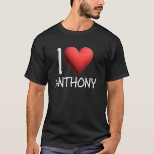 Camiseta Adoro Anthony Name Personalizado Men Cara BFF Tony