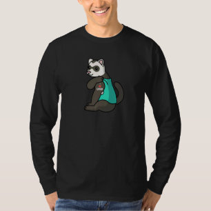 Camiseta Adoro Avô Tattoo Ferret Avô Pet